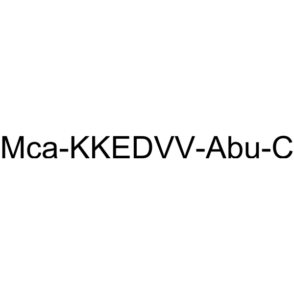 Mca-KKEDVV-Abu-C Structure