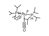 [RuHF(CO)2(P(i-Pr)3)2] Structure