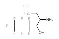 5-amino-1,1,1,2,2,3,3-heptafluoro-heptan-4-ol结构式