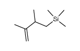 (2,3-dimethylbut-3-en-1-yl)trimethylsilane Structure