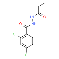 2,4-Dichloro-N'-propionylbenzohydrazide Structure