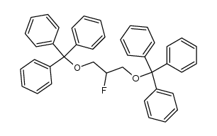 2-fluoro-1,3-bis-trityloxy-propane Structure