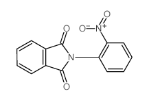 2-(2-nitrophenyl)isoindole-1,3-dione结构式
