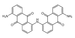 1,1'-iminobis(5-aminoanthraquinone) Structure