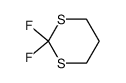 1,3-Dithiane,2,2-difluoro-(9CI) Structure