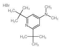 4-Pyridinamine,2,6-bis(1,1-dimethylethyl)-N,N-dimethyl-, hydrobromide (1:1)结构式