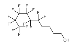 1H,1H,2H,2H,3H,3H,4H,4H-Perfluorodecan-1-ol结构式