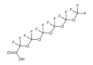 3,5,7,9,11-Pentaoxatridecafluorododecanoic acid结构式