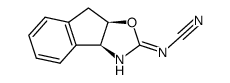 [(3aS,8aR)-3,3a,8,8a-tetrahydro-2H-indenol[1,2-d][1,3]oxazol-2-ylidene]cyanamide Structure