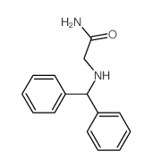2-(benzhydrylamino)acetamide结构式