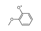 2-Methoxyphenoxyl radical Structure