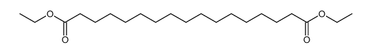 diethyl heptadecanedioate Structure