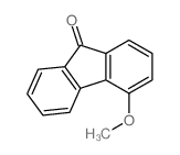 9H-Fluoren-9-one,4-methoxy-结构式