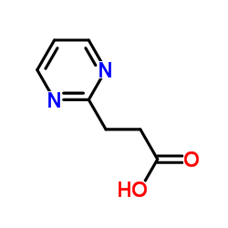3-嘧啶-2-基-丙酸结构式