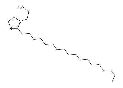 2-(2-octadecyl-4,5-dihydroimidazol-1-yl)ethanamine Structure