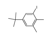 5-TERT-BUTYL-1-IODO-2,3-DIMETHYLBENZENE structure