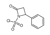 N-chlorosulfonyl-4-phenylazetidin-2-one结构式