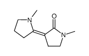 1,1'-dimethyl-hexahydro-[2,3']bipyrrolyliden-2'-one结构式