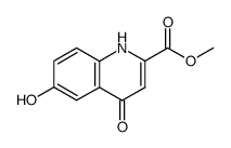 6-hydroxy-4-oxo-1,4-dihydro-quinoline-2-carboxylic acid methyl ester结构式