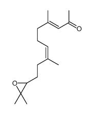 10-(3,3-dimethyloxiran-2-yl)-4,8-dimethyldeca-3,7-dien-2-one结构式