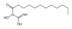 N-carbamoyl-N-hydroxydodecanamide Structure