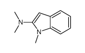 N,N,1-trimethylindol-2-amine Structure