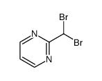 2-dibromomethyl-pyrimidine Structure