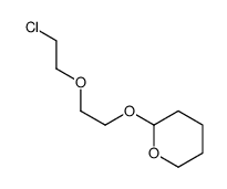 2H-Pyran,2-[2-(2-chloroethoxy)ethoxy]tetrahydro结构式