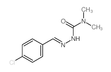 3-[(4-chlorophenyl)methylideneamino]-1,1-dimethyl-urea picture