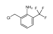 2-(chloromethyl)-6-(trifluoromethyl)aniline结构式