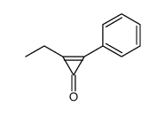 2-ethyl-3-phenylcycloprop-2-en-1-one结构式