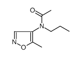 Acetamide,N-(5-methyl-4-isoxazolyl)-N-propyl-结构式