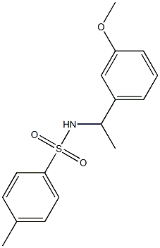 N-(1-(3-Methoxyphenyl)ethyl)-4-MethylbenzenesulfonaMide Structure