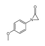 Aziridinone, 1-(4-methoxyphenyl)- (9CI)结构式