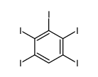 1,2,3,4,5-pentaiodobenzene Structure