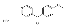 (4-methoxyphenyl)-pyridin-4-ylmethanone,hydrobromide结构式