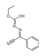 ethyl N-[[cyano(phenyl)methylidene]amino]carbamate结构式