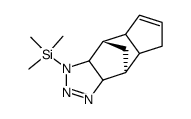 1-trimethylsilanyl-1,3a,4,4a,5,7a,8,8a-octahydro-indeno[5,6-d][1,2,3]triazole Structure