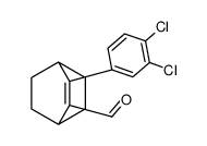 3-(3,4-dichlorophenyl)bicyclo[2.2.2]oct-2-ene-2-carbaldehyde结构式