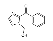 [2-(hydroxymethyl)-1,2,4-triazol-3-yl]-phenylmethanone Structure