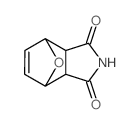 4,7-Epoxy-1H-isoindole-1,3(2H)-dione,3a,4,7,7a-tetrahydro- Structure