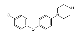 1-[4-(4-chlorophenoxy)phenyl]piperazine结构式