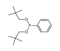 di-(2,2-dimethyl-1-propyl) phenylphosphonite结构式