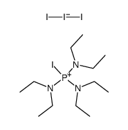 tris(diethylamino)iodophosphonium triiodide结构式