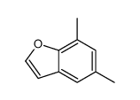 5,7-dimethylbenzofuran Structure