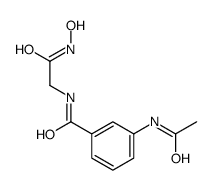 3-acetamido-N-[2-(hydroxyamino)-2-oxoethyl]benzamide Structure