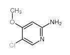 2-Amino-5-chloro-4-methoxypyridine structure