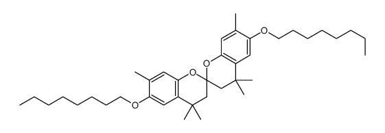 4,4,4',4',7,7'-Hexamethyl-6,6'-di(octyloxy)-2,2'-spirobichroman picture