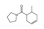 1-[(6-Methyl-3-cyclohexenyl)carbonyl]pyrrolidine结构式