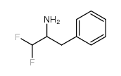 1-BENZYL-2,2-DIFLUORO-ETHYLAMINE structure